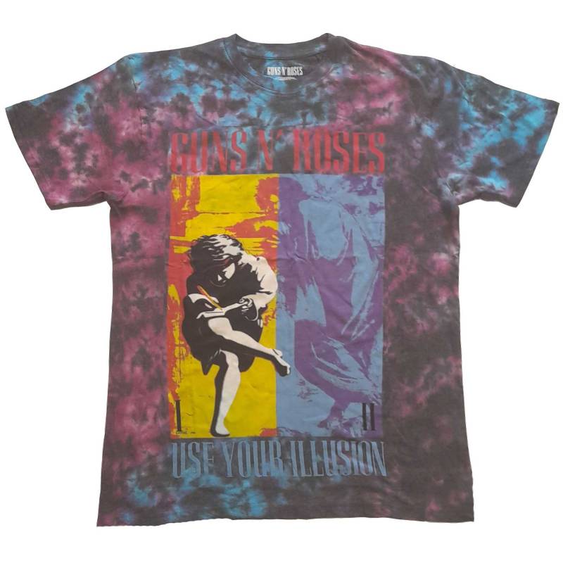 Guns N Roses Kids T-Shirt - Use Your Illusion Tie-Dye