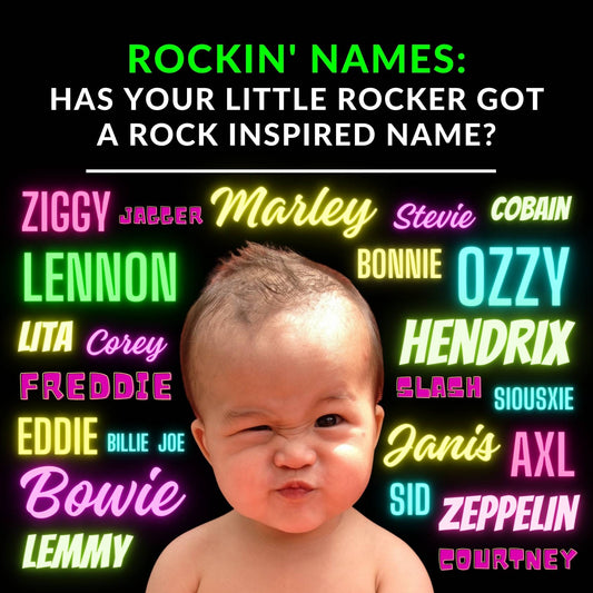 Rockin' Names: Has Your Little Rocker Got a Rock Inspired Name?