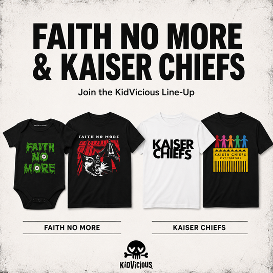 Faith No More and Kaiser Chiefs Join The KidVicious Line-Up