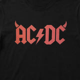 ACDC Horns Kids Black T-shirt  Close U