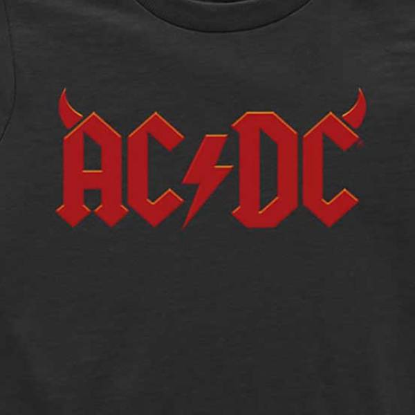 AC/DC Kids T-Shirt - AC/DC Logo Horns