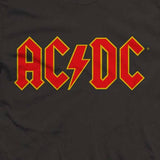 AC/DC Kids Black T-Shirt - Red Logo