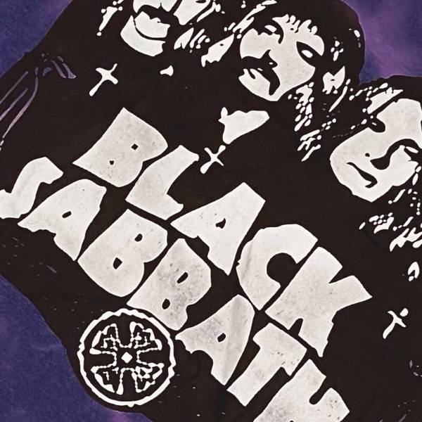 Black Sabbath Kids Purple Dye Wash T-Shirt - Black Sabbath Band & Logo