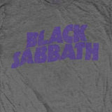 Black Sabbath Kids Charcoal T-Shirt - Black Sabbath Purple Logo