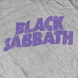 Black Sabbath Kids Charcoal T-Shirt - Black Sabbath Purple Logo