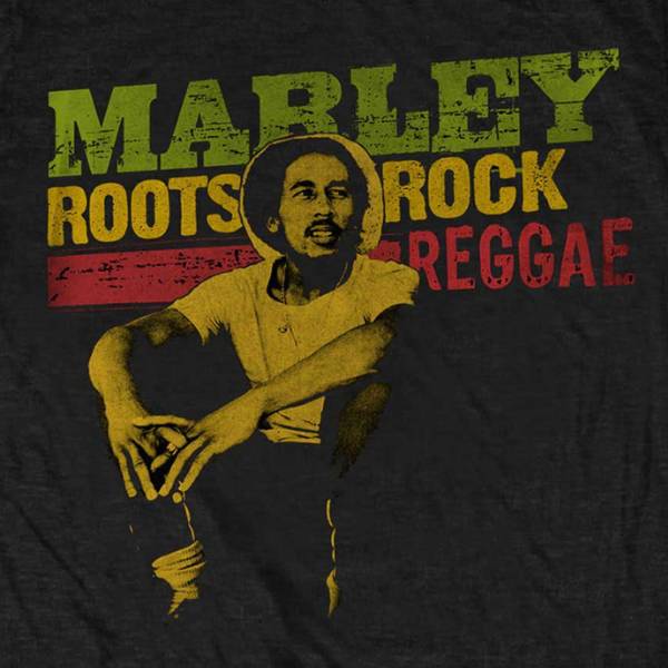 Bob Marley Kids T-Shirt - Roots, Rock, Reggae
