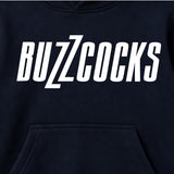 Buzzcocks Kids Hoodie – Classic White Logo - Navy