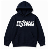 Buzzcocks Kids Hoodie – Classic White Logo - Navy