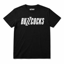Buzzcocks Kids T-Shirt – Classic White Logo - Black