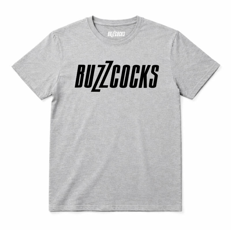 Buzzcocks Kids T-Shirt – Classic Black Logo - Grey