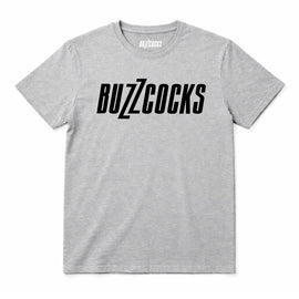 Buzzcocks Kids T-Shirt – Classic Black Logo - Grey