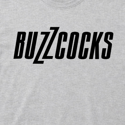 Buzzcocks Kids T-Shirt – Classic Black Logo - Grey
