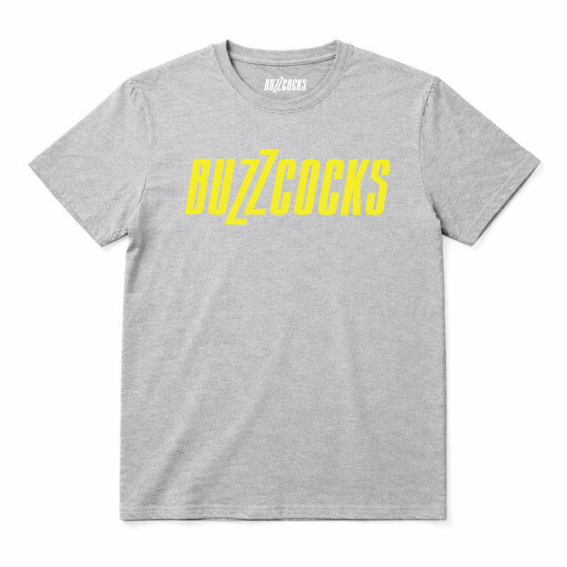 Buzzcocks Kids T-Shirt – Classic Yellow Logo - Grey