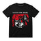Faith No More Kids T-shirt with King For A Day artwork printed in full colour on a plain black t-shirt