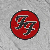 Foo Fighters Kids T-Shirt - Foo Fighters FF Logo - Grey