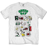 Green Day Adult T-Shirt - Dookie - Rock N Roll Hall Of Fame
