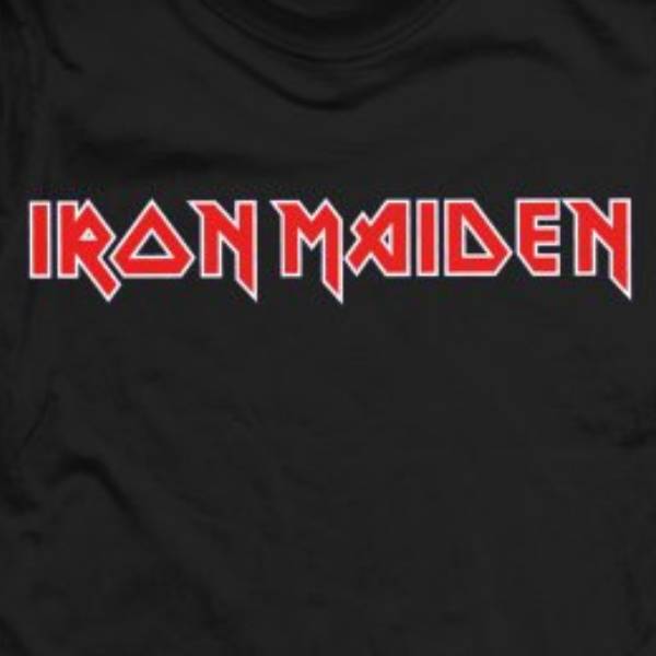 Iron Maiden Adult T-Shirt - Logo