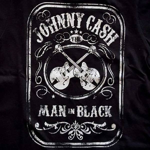 Johnny Cash Kids T-Shirt - Johnny Cash Man In Black