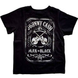 Johnny Cash Kids T-Shirt - Johnny Cash Man In Black