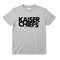 Kaiser Chiefs Kids T-shirt with Kaiser Chiefs logo printed in black on a plain grey t-shirt