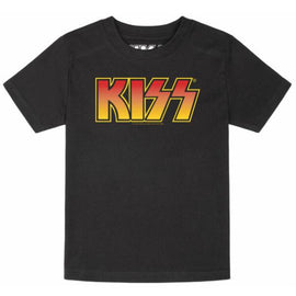 KISS Kids T-Shirt - Orange Gradient Logo
