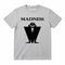 Madness Classic M Logo Kids T-shirt. Black Madness Logo on a Grey T-Shirt