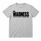 Madness One Step Beyond Kids T-shirt.  Black Madness Logo on a Grey T-Shirt