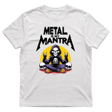 Metal Is My Mantra Kids White T-shirt