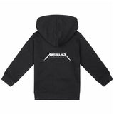 Metallica Kids Hoodie - White Metallica Logo