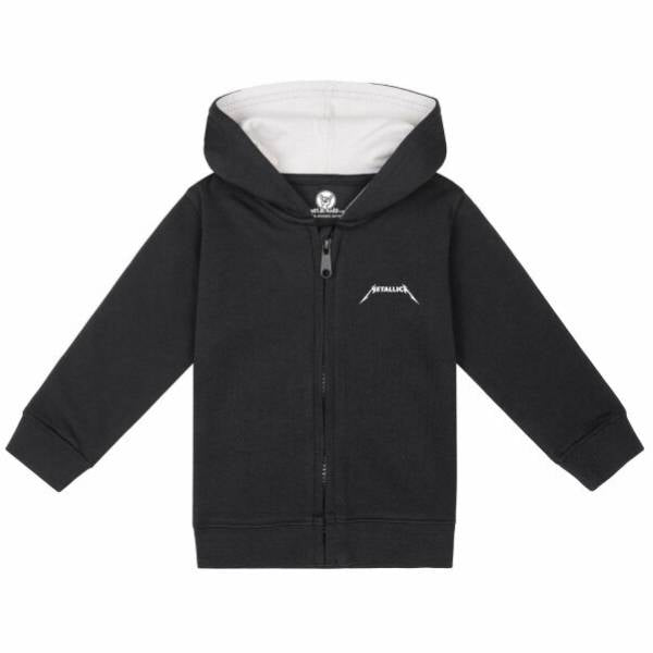 Metallica Kids Hoodie - White Metallica Logo