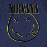 Nirvana Kids T-Shirt - Smiley Face - Blue