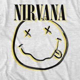 Nirvana Kids White Sweatshirt - Smiley Face