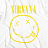 Nirvana Kids T-Shirt - Smiley Face - White