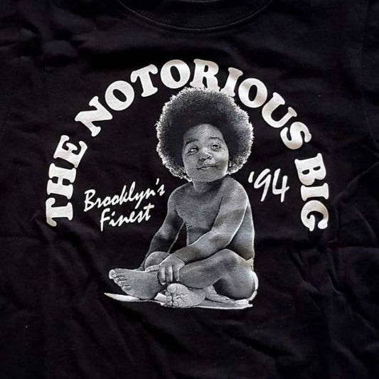 Notorious B.I.G. Kids Black T-Shirt - Brooklyn's Finest 94