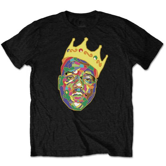 Notorious B.I.G. Kids Black T-Shirt - Biggie Smalls Crown