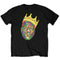 Notorious B.I.G. Kids Black T-Shirt - Biggie Smalls Crown