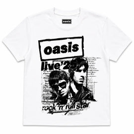 Oasis Kids T-Shirt - Live25 - Rock N Roll Star