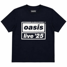 Oasis Kids T-Shirt - Live 25 Black - Officially Licensed