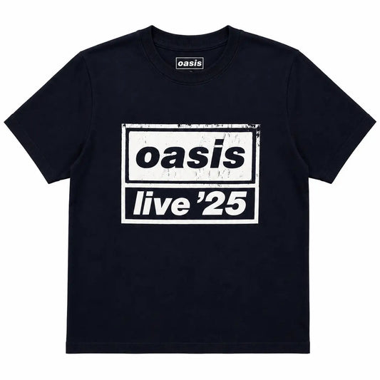 Oasis Kids T-Shirt - Live 25 Black - Officially Licensed