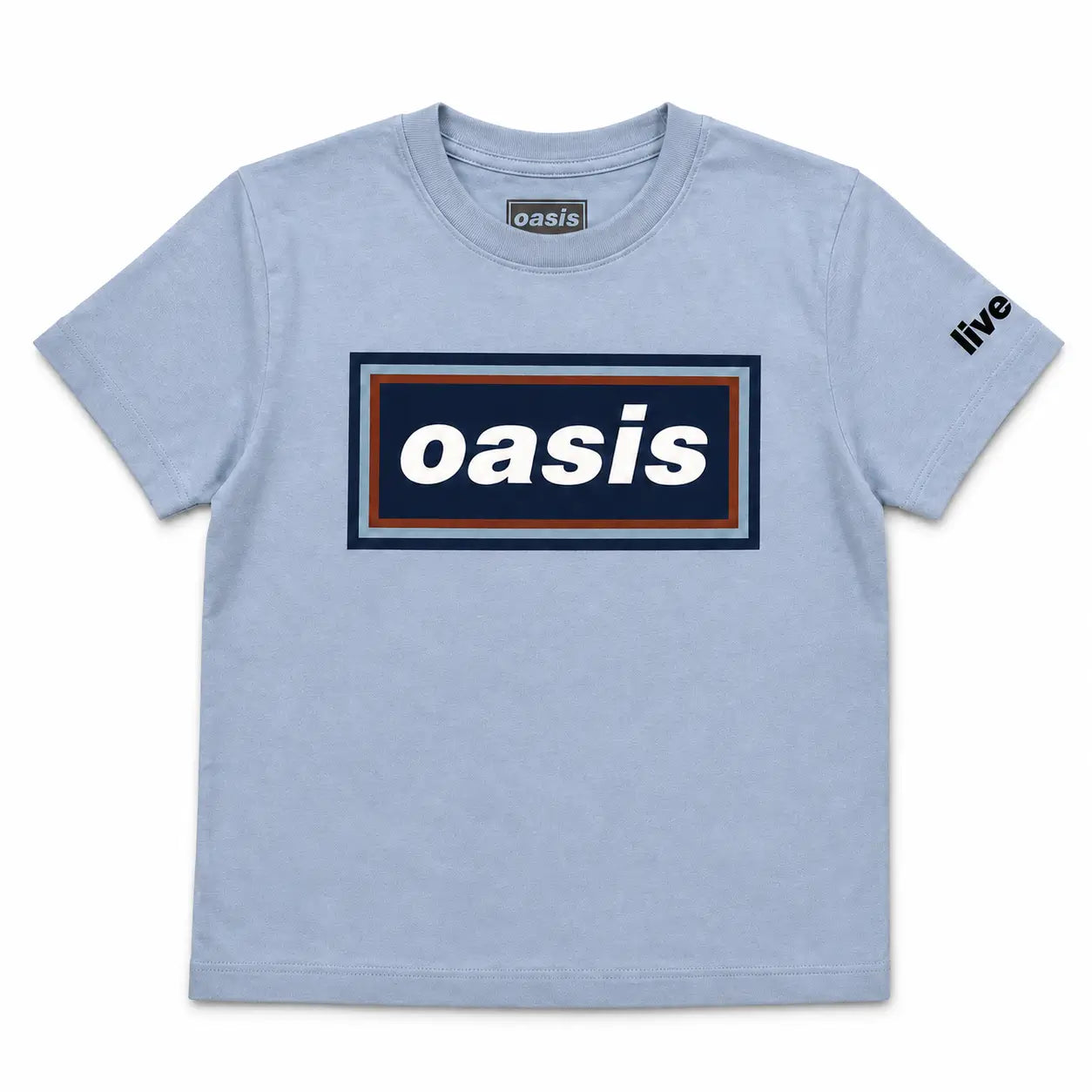 Oasis Kids T-Shirt - Retro 96 Logo - Officially Licensed Ex Tour Merch
