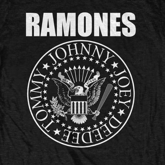 Ramones Kids T-Shirt - Ramones Crest - Black T-Shirt