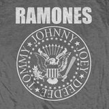 Ramones Kids T-Shirt - Ramones Crest - Charcoal Grey T-Shirt
