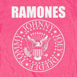 Ramones Kids T-Shirt - Pink Ramones Crest