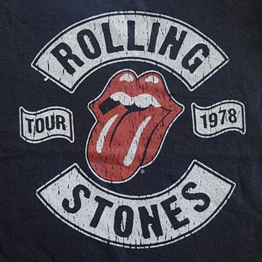 Rolling Stones Babygrow - US Tour 1978 - Red Trim