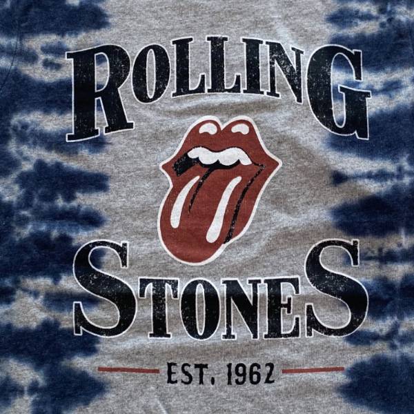 Rolling Stones Kids T-Shirt - Satisfaction - Grey Tie Dye