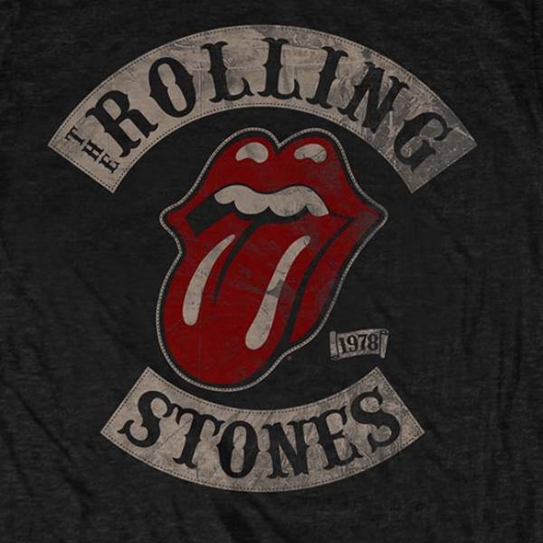 Maglietta Rolling Stones 1978 T-shirt Ufficiale Rolling Stones 1978 Tour Tongue - Nera, Nuova Con Etichette, Unisex Adulti Maglietta Band Musicale Rolling Stones - Foto 10