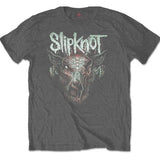 Slipknot Kids T-Shirt - Slipknot Infected Goat - Charcoal