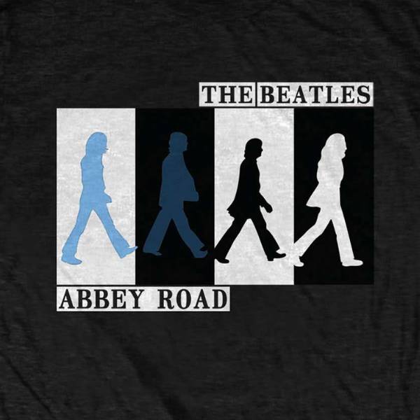 The Beatles Adult T-Shirt - Abbey Road Crossing