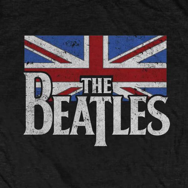 The Beatles Adult T-Shirt - Union Jack
