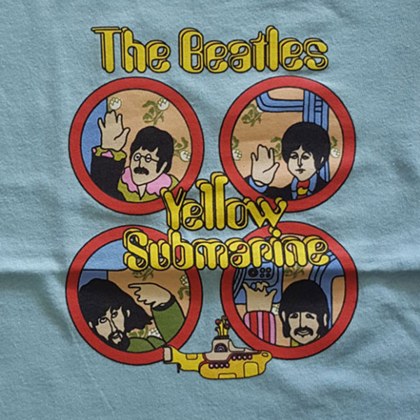 The Beatles Babygrow - Yellow Submarine Portholes